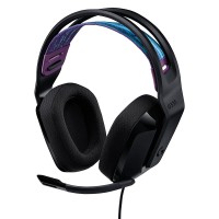 Гарнітура дротова ігрова G335, чорна Logitech (981-000978)