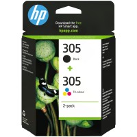 Комплект катриджів №305 чорний + кольоровий HP (6ZD17AE)