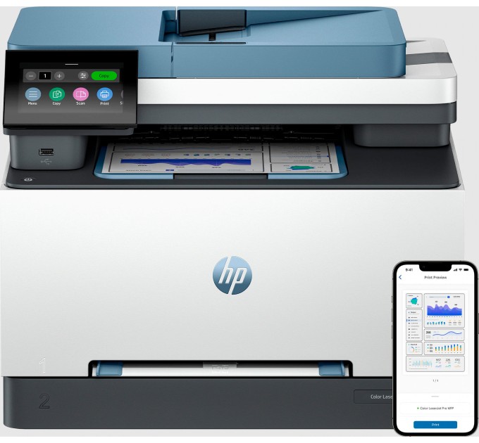 БФП Color LaserJet Pro MFP 3303fdn HP (499M7A)