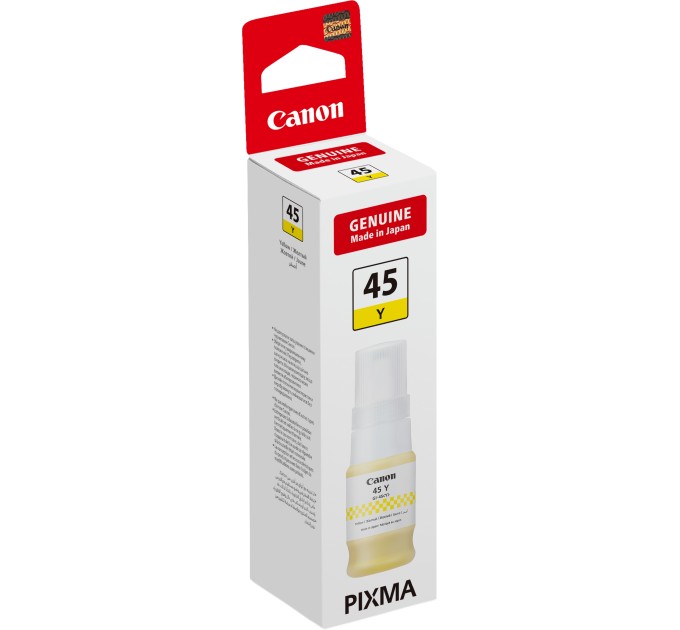 Чорнила Pixma GI-45 жовті, 70 мл Canon (6287C001)