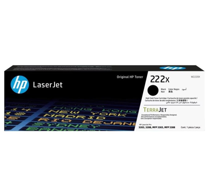 Картридж 222X чорний HP (W2220X)