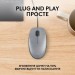 Миша USB M110 Silent, сіра Logitech (910-006760)