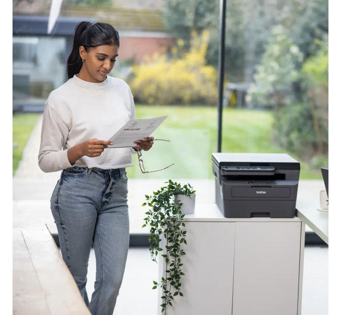 МФУ DCP-L2622DW А4 з Wi-Fi Brother (DCPL2622DWYJ1)