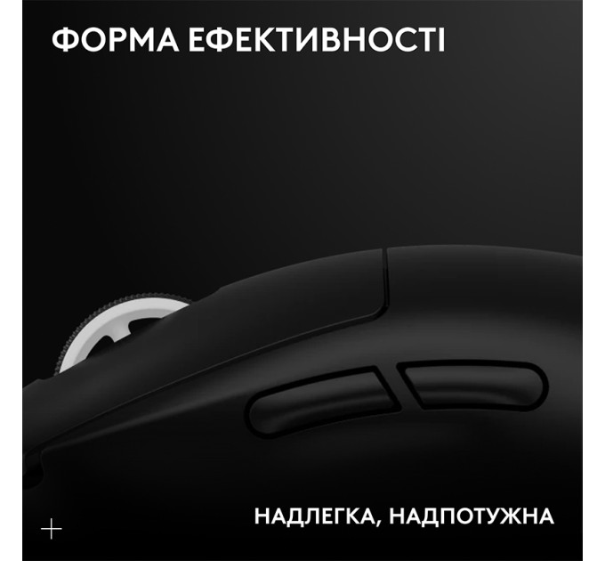 Миша бездротова G Pro X Superlight 2 Lightspeed, чорна Logitech (910-006630)