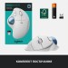 Миша бездротова Ergo M575 for Business Trackball, біла Logitech (910-006438)