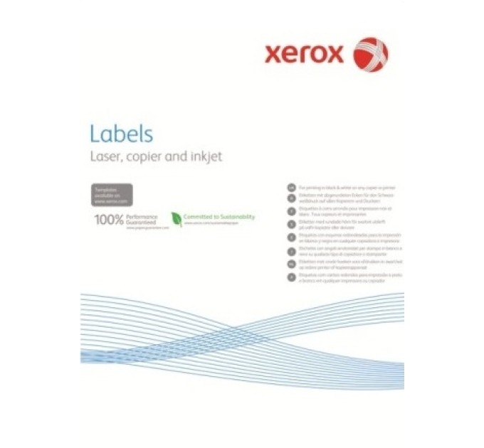 Етикетка самоклеюча Mono Laser 16UP 105x37mm 100л. Xerox (003R97407)