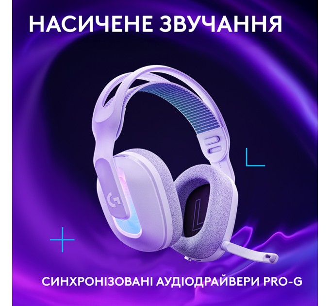 Гарнітура бездротова ігрова G522, біла Logitech (981-001550)