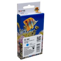 Картридж сумісний Canon CLI-8C (0621B024) 490 арк, блакитний Barva (IC-8C)