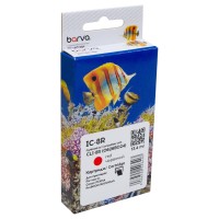 Картридж сумісний Canon CLI-8R (0626B024) 450 арк, червоний Barva (IC-8R)