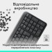 Клавіатура бездротова BT K250, UA, графітова Logitech (920-013822)