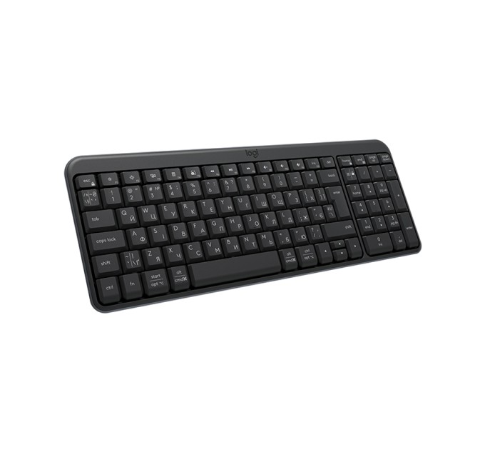 Клавіатура бездротова BT K250, UA, графітова Logitech (920-013822)