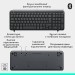 Клавіатура бездротова BT K250, UA, графітова Logitech (920-013822)