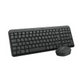 Комплект клавіатура та миша бездротовий MK250 Combo, UA, графітовий Logitech (920-013823)