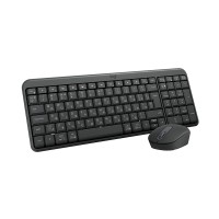 Комплект клавіатура та миша бездротовий MK250 Combo, UA, графітовий Logitech (920-013823)