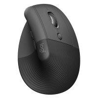 Миша бездротова WL/BT Lift Vertical Ergonomic, графітова Logitech (910-006473)