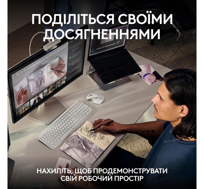 Веб-камера MX Brio 705, графітова Logitech (960-001530)