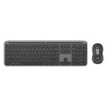 Комплект клавіатура та миша бездротовий WL/BT MK950 Signature Slim Combo, UA, графітовий Logitech (920-012490)