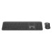 Комплект клавіатура та миша бездротовий WL/BT MK950 Signature Slim Combo, UA, графітовий Logitech (920-012490)