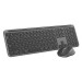 Комплект клавіатура та миша бездротовий WL/BT MK950 Signature Slim Combo, UA, графітовий Logitech (920-012490)