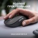 Комплект клавіатура та миша бездротовий WL/BT MK950 Signature Slim Combo, UA, графітовий Logitech (920-012490)