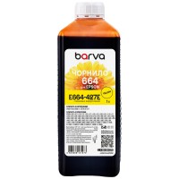 Чорнило для Epson 664 Y спеціальне 1 л, водорозчинне, жовте Barva (E664-427e)