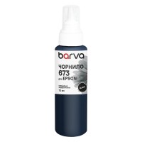 Чорнило для Epson 673 BK спеціальне 70 мл, водорозчинне, чорне Barva (E673-408e)