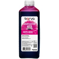 Чорнило для Epson 673 M спеціальне 1 л, водорозчинне, пурпурове Barva (E673-465e)