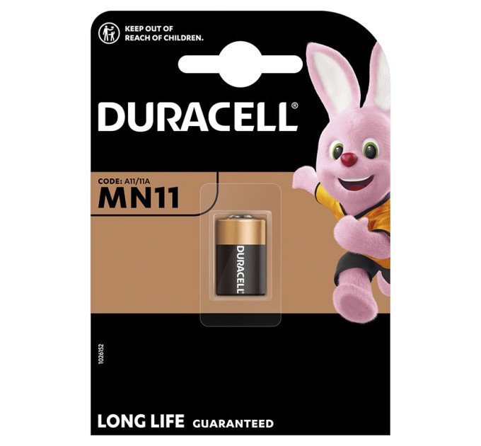 Батарейка MN11-А11 лужна, блістер, 1 шт. Duracell (5007387)
