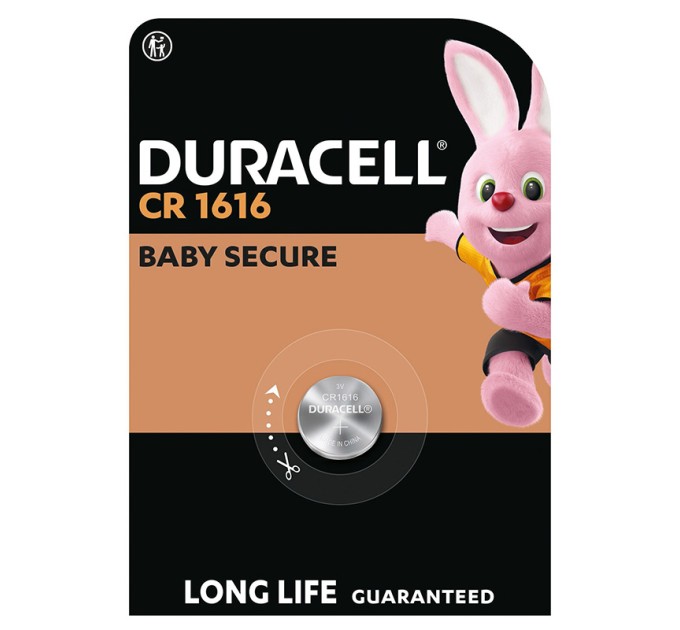 Батарейка DL1616-CR1616 літієва, DSN, блістер, 1 шт. Duracell (5011067)