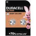 Батарейка DL2025-CR2025 літієва, DSN, блістер, 2 шт. Duracell (5019686/5018073/5017621/5014805)