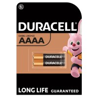 Батарейка АААА лужна, блістер, 2 шт. Duracell (5007466)