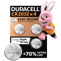 Батарейка DL2032-CR2032 літієва, DSN, блістер, 4 шт. Duracell (5018068/5007662/5010951/5014799)