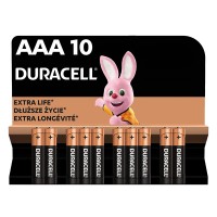 Батарейка LR03-ААА лужна, MN2400, блістер, 10 шт. Duracell (5002509/5006462/5014477/5016486)