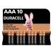 Батарейка LR03-ААА лужна, MN2400, блістер, 10 шт. Duracell (5002509/5006462/5014477/5016486)