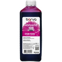 Чорнило для Epson 108 M спеціальне 1 л, водорозчинне, пурпурове Barva (E108-1005)