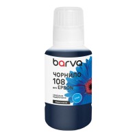 Чорнило для Epson 108 C спеціальне 140 мл, OneKey, водорозчинне, блакитне Barva (E108-1010)