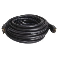 Кабель HDMI-HDMI v2.0 4K 60Hz, M-M, 19+1CCS, PVC, 10м, чорний Patron (PN-HDMI-2.0-10)