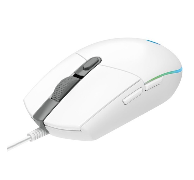Миша USB G102 Lightsync, біла Logitech (910-005824)