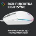 Миша USB G102 Lightsync, біла Logitech (910-005824)