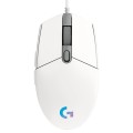 Миша USB G102 Lightsync, біла Logitech (910-005824)