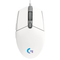 Миша USB G102 Lightsync, біла Logitech (910-005824)