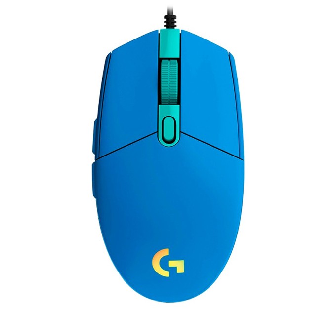 Мышь USB G102 Lightsync, синя Logitech (910-005801)