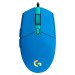 Мышь USB G102 Lightsync, синя Logitech (910-005801)