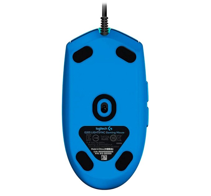 Мышь USB G102 Lightsync, синя Logitech (910-005801)