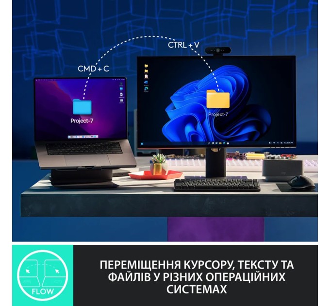 Миша бездротова MX Master 3S Performance, графітова Logitech (910-006559)
