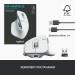Миша бездротова MX Master 3S Performance, світло-сіра Logitech (910-006560)