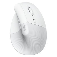 Миша бездротова Lift для Mac Vertical Ergonomic, біла Logitech (910-006477)