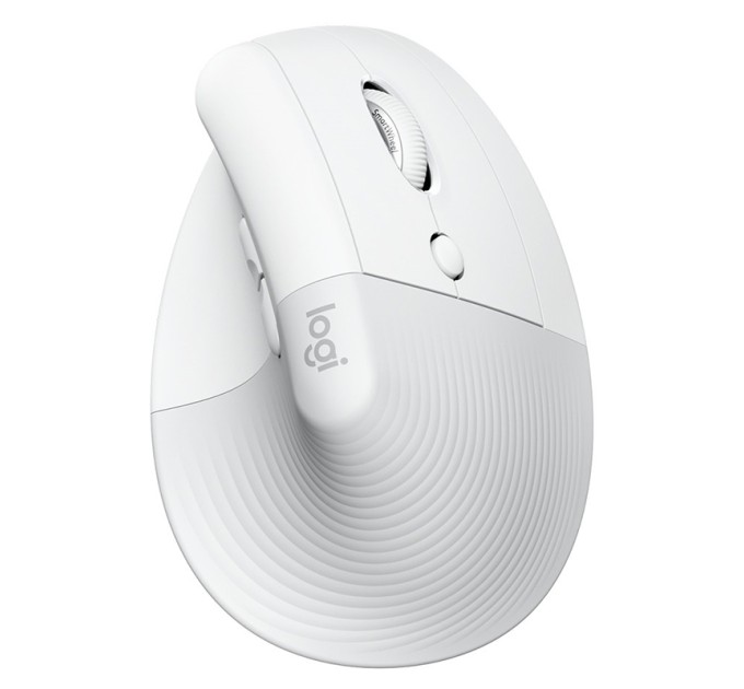 Миша бездротова Lift для Mac Vertical Ergonomic, біла Logitech (910-006477)