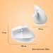 Миша бездротова Lift для Mac Vertical Ergonomic, біла Logitech (910-006477)