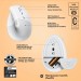 Миша бездротова Lift для Mac Vertical Ergonomic, біла Logitech (910-006477)